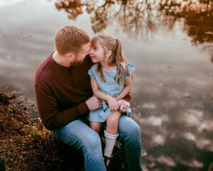 Fatherhood scenic photography by Adrienne Beck. Serving Berks County, PA and surrounding areas.